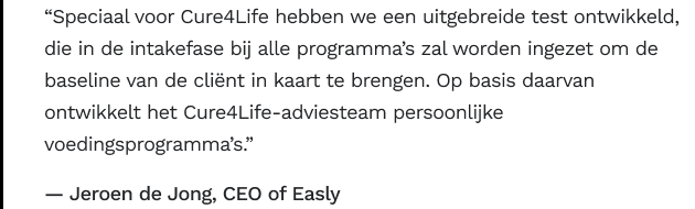 Quote Jeroen de Jong