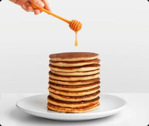 Stapel american pancakes