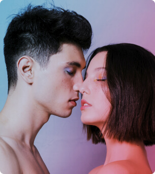 man en vrouw