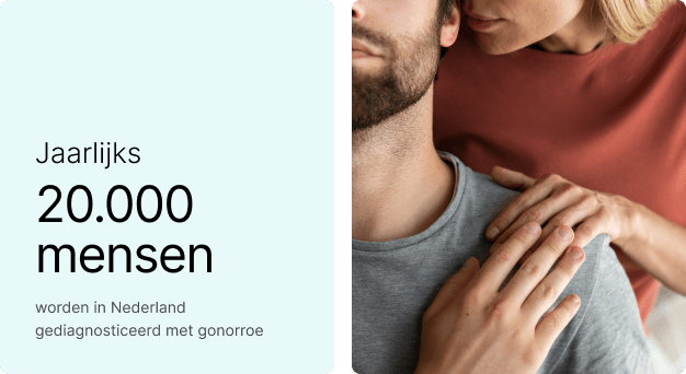 20000 mensen in Nederland gonorroe