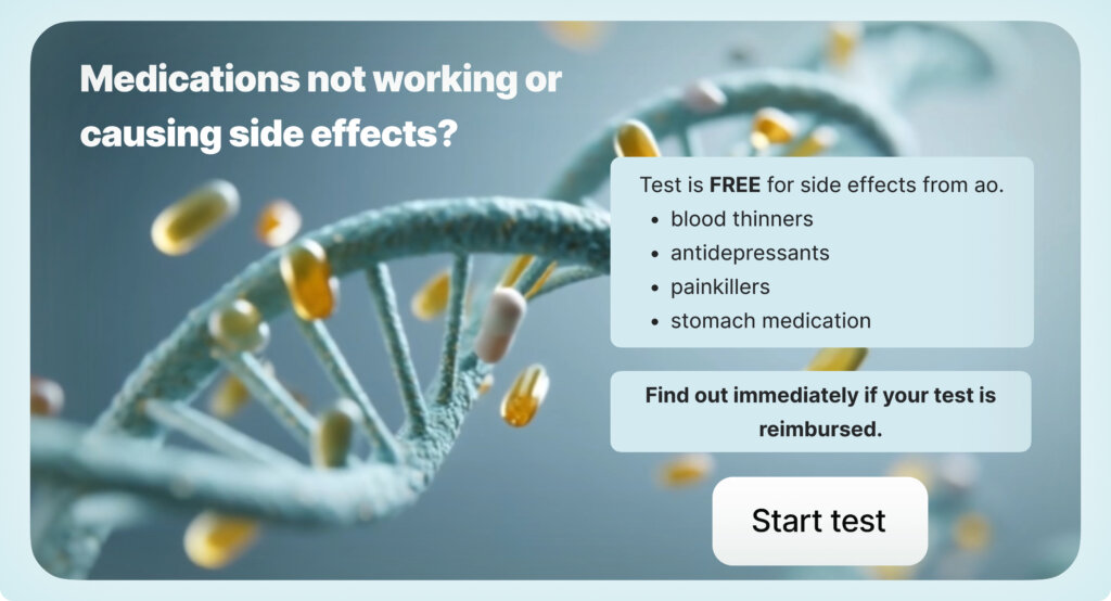 Pharmacogenetics DNA questionnaire