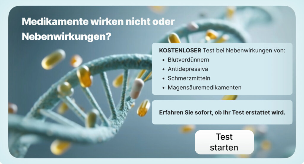 Pharmakogenetischer DNA-Fragebogen